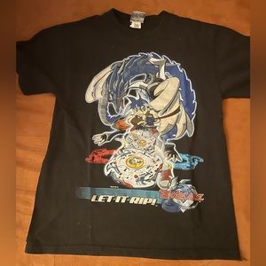 Y2K beyblade shirt
